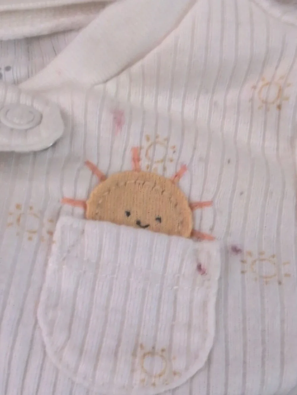 Lot 8 Baby Sleepers Size 0-3 & 3 Months. Carter's, Disney, Gerber, Old Navy